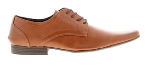 Business Class Mens Shoes Formal Smart Kewi Lace Up tan
