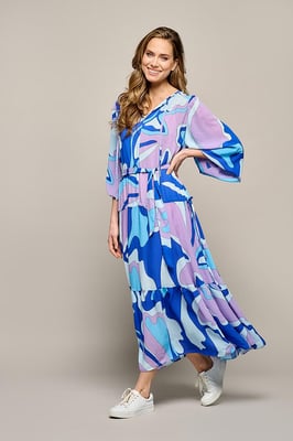 Alley Print Jurk Multi