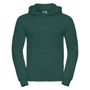 Russell Mens Plain Hoodie (Bottle Green)