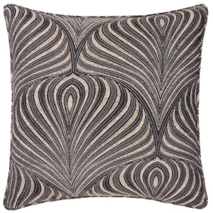 Paoletti Gatsby Jacquard Piped Cushion Cover