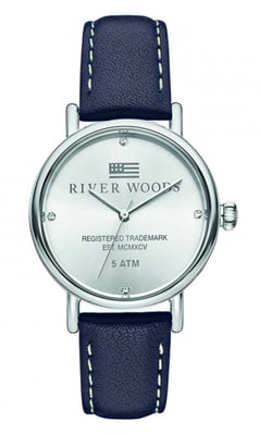 River Woods Arkansas dameshorloge Blauw RW340037