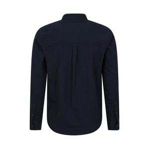 Mountain Warehouse Heren Overhemd met lange mouwen in molton (Marine)