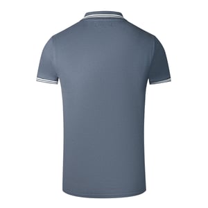 Cavalli Class Dubbel Getippte Kraag Marineblauwe Polo Shirt