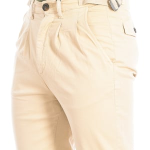 Long trousers with straight cut hems and belt loops TMT013-TW321 man