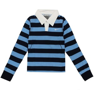 Nike Girls Just Do It Long Sleeve Shirt Stripe Top 490384 420