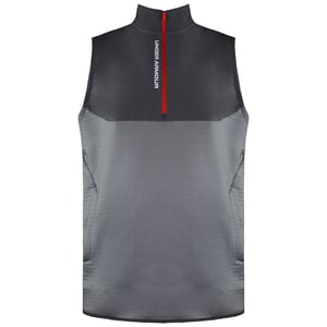 Under Armour Storm Half Rits Mouwloos Grijs Heren Daytona Vest 1366281 031