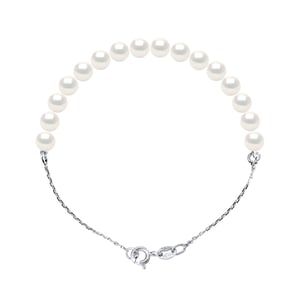 Armband Echt Cultuurzoetwaterparel Rond 6-7 mm