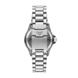 Emporio Armani Sea Explorer Heren Zilver Horloge AR60083