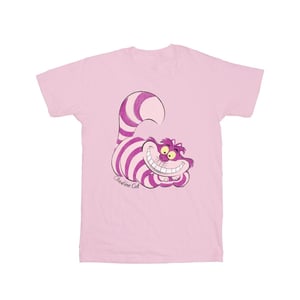 Disney Meisjes Alice In Wonderland Cheshire Cat Katoenen T-Shirt (Baby Roze)