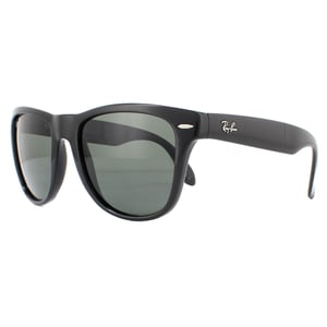 Ray-Ban Solglasögon Folding Wayfarer 4105 Svart Grön Polariserad 601/58 54mm