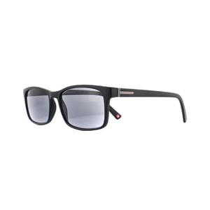 Montana Rechthoek Unisex Zwart Grijs Leesbril +1.50 Zonnebril