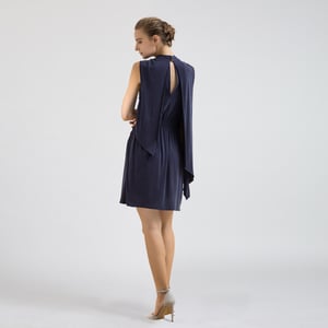 Drape Cupro Jersey -jurk