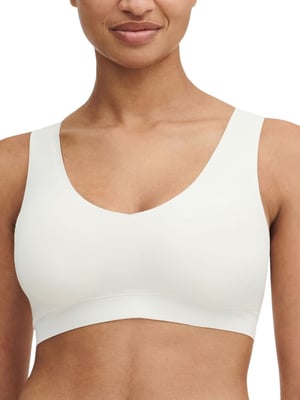 SoftStretch V-Neck Jersey Crop Top