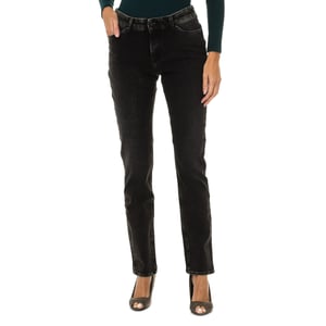 Lang gedragen effect denim broek 6Y5J18-5D26Z vrouw