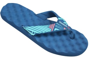 Reebok Nanossage Adventure Blue Synthetic Flip Flops för damer M47904 M10