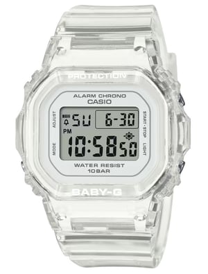 Casio Baby-g Women's Transparent Watch BGD-565US-7ER