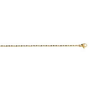 Luxenter collier afgewerkt in 18K geel goud - Farak