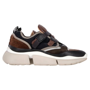 Chloé Sonnie Low-Top Sneakers in Multicolor Leather