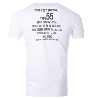 Kurzarm-T-Shirt A06498-80GRAI Mann