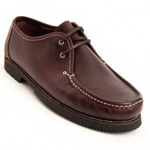 Purapiel Boat Shoes Puranautic3 In Burgundy
