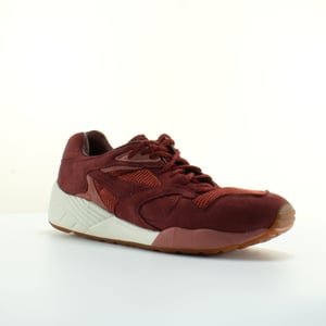 Puma Trinomic XS 850 Burgundy Synthetic Heren Lace Up Trainers 357032 04