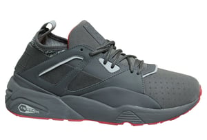 Puma x Staple Blaze Of Glory Sock Slip On Grå Snörning Träningsskor för herrar 363204 02