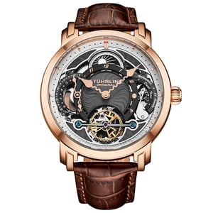 Celestial Timekeeper 1017 Dual Time Automatic Skeleton-klocka