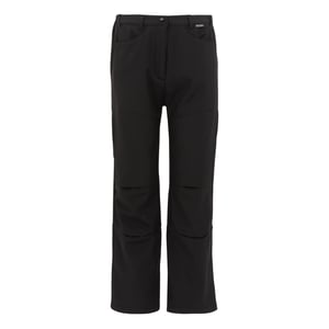 Regatta Childrens/Kids Softshell Hiking Trousers (Black)