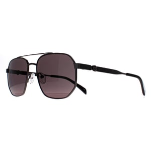 Alexander McQueen Aviator Unisex Ruthenium Grey AM0458S
