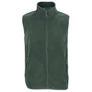 SOLS Uniseks Microfleece gerecyclede bodywarmer voor volwassenen (Bosgroen)