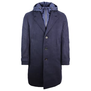 Lacoste Trench Heren Navy Jas