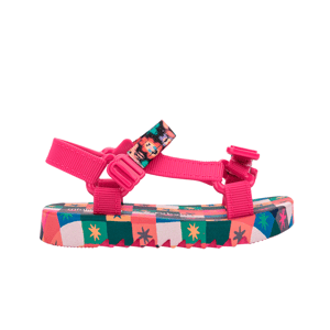 Playtime x Fabula Pink/Green Sandals
