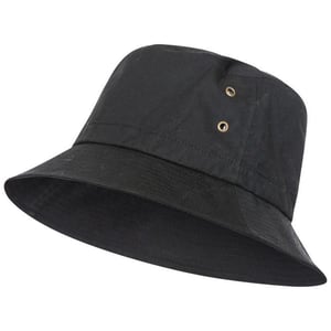 Trespass Unisex Adult Waxy Bucket Hat (Svart)