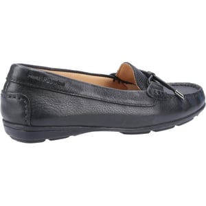 Hush Puppies Womens/Ladies Maggie Slip On Moccasin (Black)