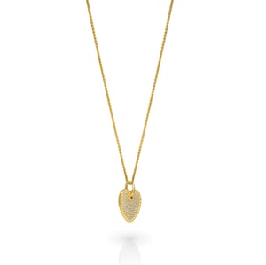 Orphelia 'Elite' Dames 925 Sterling Zilveren Ketting met Hanger - Goud ZH-7566/G