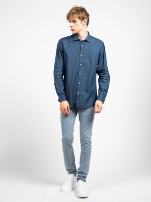 Antony Morato Skjorta Herr Blå