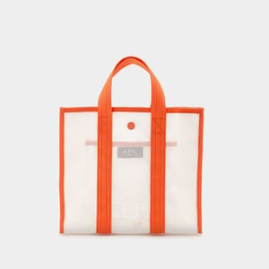 Louise liten shoppingväska - A.P.C. - Pvc - Orange