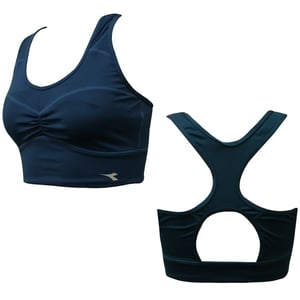 Diadora Supportive Womens Navy Sports Bra