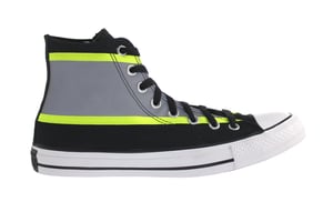 Converse Hi-Vis Mens Black Plimsolls