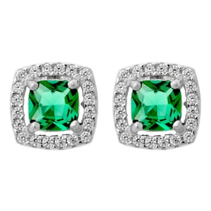 Orphelia 'Faustine' Women's 925 Sterling Silver Stud Earrings - Silver ZO-7199/GR