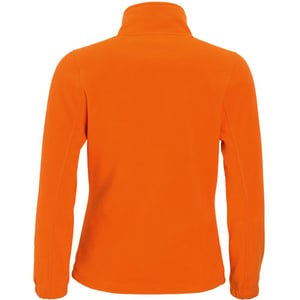 SOLS Dames/dames North Full Zip Fleece Jacket (Oranje)
