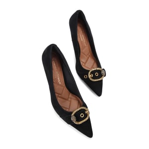 Kurt Geiger London Suede Kgl Mayfair Court Sm Egl Heels