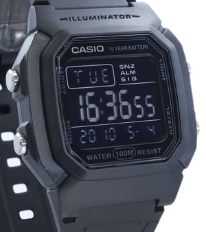 Casio Casio Collection Men's Black Watch W-800H-1BVES