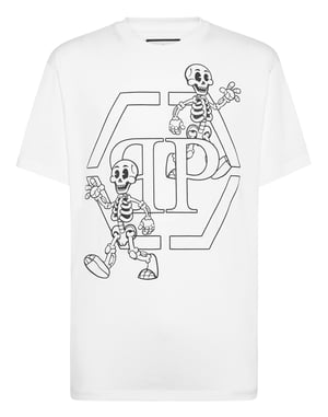 T-Shirt Ronde Hals Skeleton