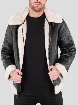 Alpha Industries B3 FL Herrflygjacka i Svart
