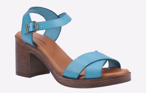 Hush Puppies Georgia Sandal LEATHER Womens