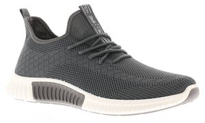 Crosshatch Mens Trainers Rideout - Grey