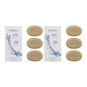 Yardley English Lavender Luxury Soap 100g x 3 For Her x 2