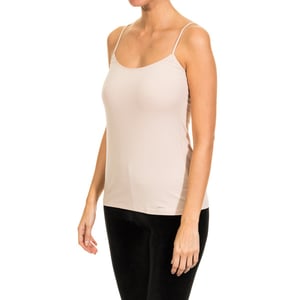 DAY COTTON dun band T-shirt met ronde hals 1045044 vrouw
