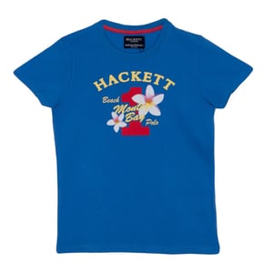 Jongens-T-shirt met korte mouwen en ronde hals HK500152